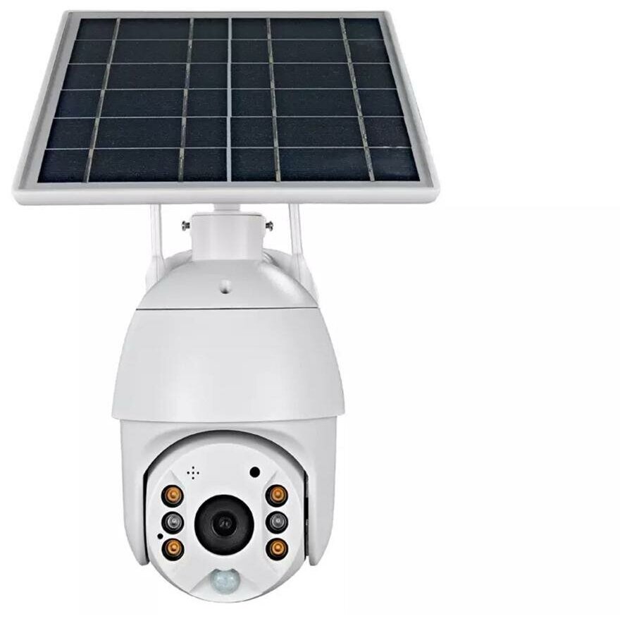 Уличная поворотная Wi-Fi камера Link SoIar S-11 WiFi (I38232S11) с солнечной батареей - Wi-Fi камера на солнечных батареях, видеокамера с солнечной
