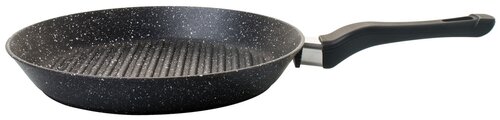 Сковорода гриль магматех (сударыня) MG-4522 гранит чёрный 26 см
