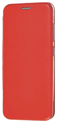Чехол книжка красный для Apple iPhone 5 / iPhone 5S / iPhone SE с подставкой и отделением для карт, трансформируется в подставку / айфон 5 / 5с / се