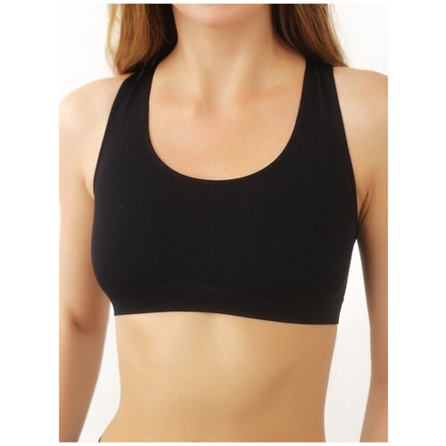 фото Топ seamlessflex, размер 3m-46, черный