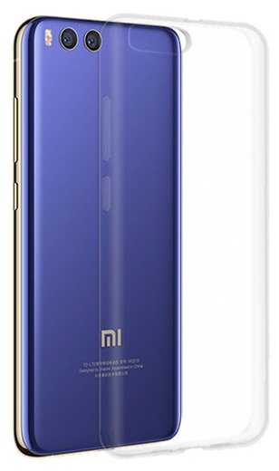 Силиконовый чехол для Xiaomi Mi6 прозрачный 1.0 мм