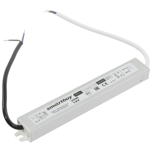 Блок питания для светодиодной ленты 25W IP67 Smartbuy SBL-IP67-Driver-25W блок питания smartbuy sbl ip67 driver 150w для led ленты ip67