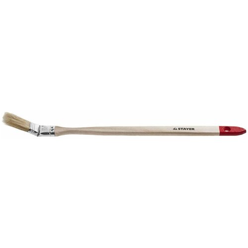 STAYER 25 мм, 1, щетина натуральная, деревянная ручка, кисть радиаторная UNIVERSAL 0112-25_z01
