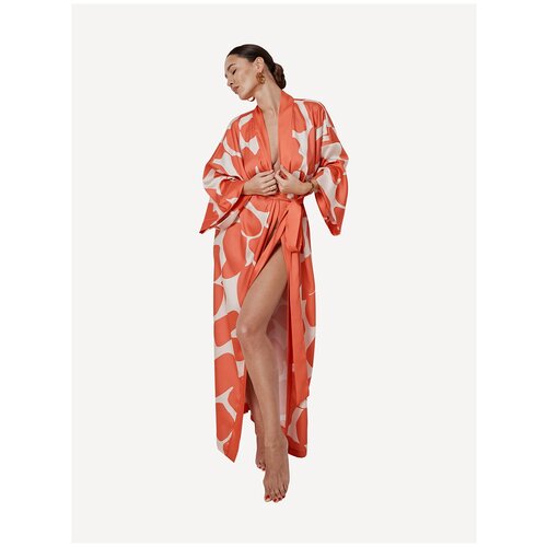 Платье-кимоно Sashaskvo brand Luciana/оранжевый