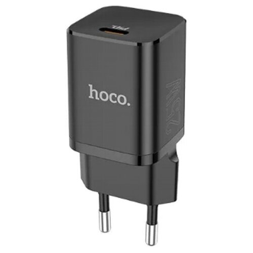фото Зарядное устройство hoco n19 1xusb-c 3.0a pd 25w + qc3.0 black
