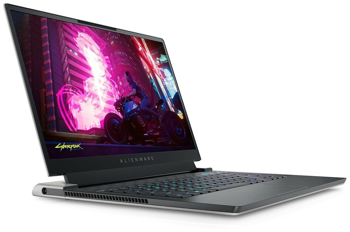 Ноутбук DELL Alienware X15-9956 Intel Core i7-11800H32Gb512Gb SSD156 FHD 165Hz 3ms NV RTX 3080 8GB GDDR6Backlit Kbrd 87 Whr 1y Win 10 Home Lunar Light 23kg