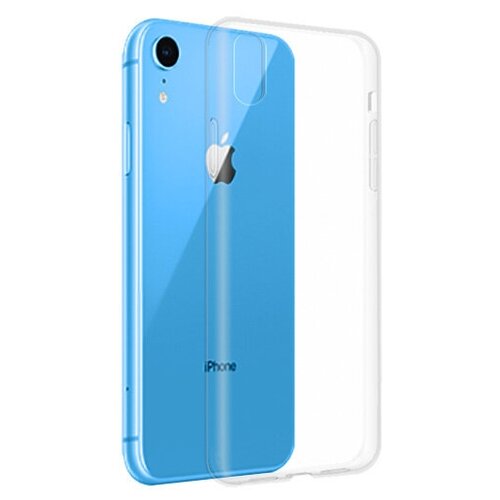 Силиконовый чехол для Apple iPhone XR прозрачный 1.0 мм