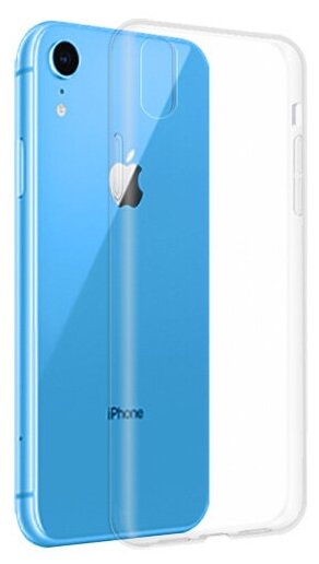 Чехол для Apple iPhone XR силиконовый прозрачный