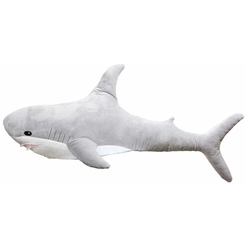 Купить Мягкая игрушка акула, игрушка-подушка, акула большая, плюшевая акула 100 см, Мягкие игрушки TanitToys, unisex