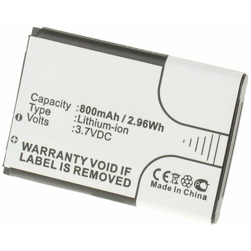 Аккумулятор iBatt iB-U28-M256 800mAh для Samsung SGH-C120, GT-E2210, SGH-D720, SGH-E870, SGH-D730, SGH-P910, GT-E1310, SGH-X150,