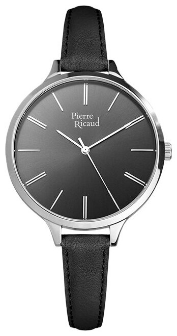 Наручные часы Pierre Ricaud Часы наручные Pierre Ricaud P22002.5214Q, черный
