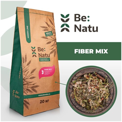 Be:Natu Корм для лошадей Fiber mix 20 кг