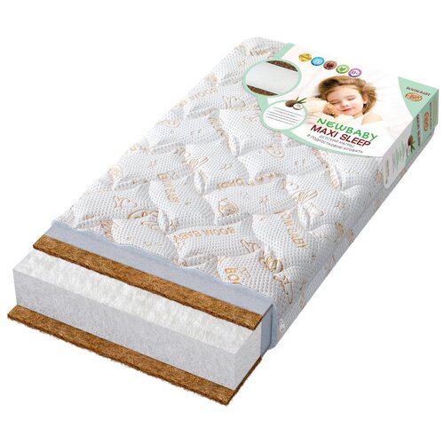 фото Матрас в кроватку boom baby newbaby maxi sleep