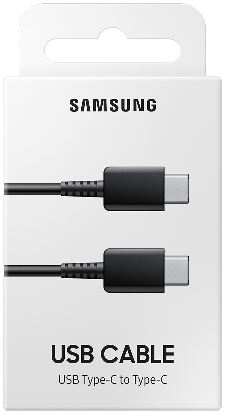 Кабель Samsung USB Type-C - USB Type-C (EP-DA705B), 1 м, 1 шт, черный
