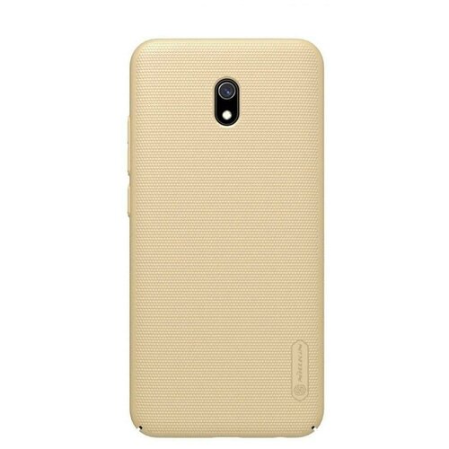 Накладка Nillkin Frosted Shield пластиковая для Xiaomi Redmi 8A Gold (золотистая) накладка nillkin frosted shield пластиковая для nokia 8 sirocco gold золотистая