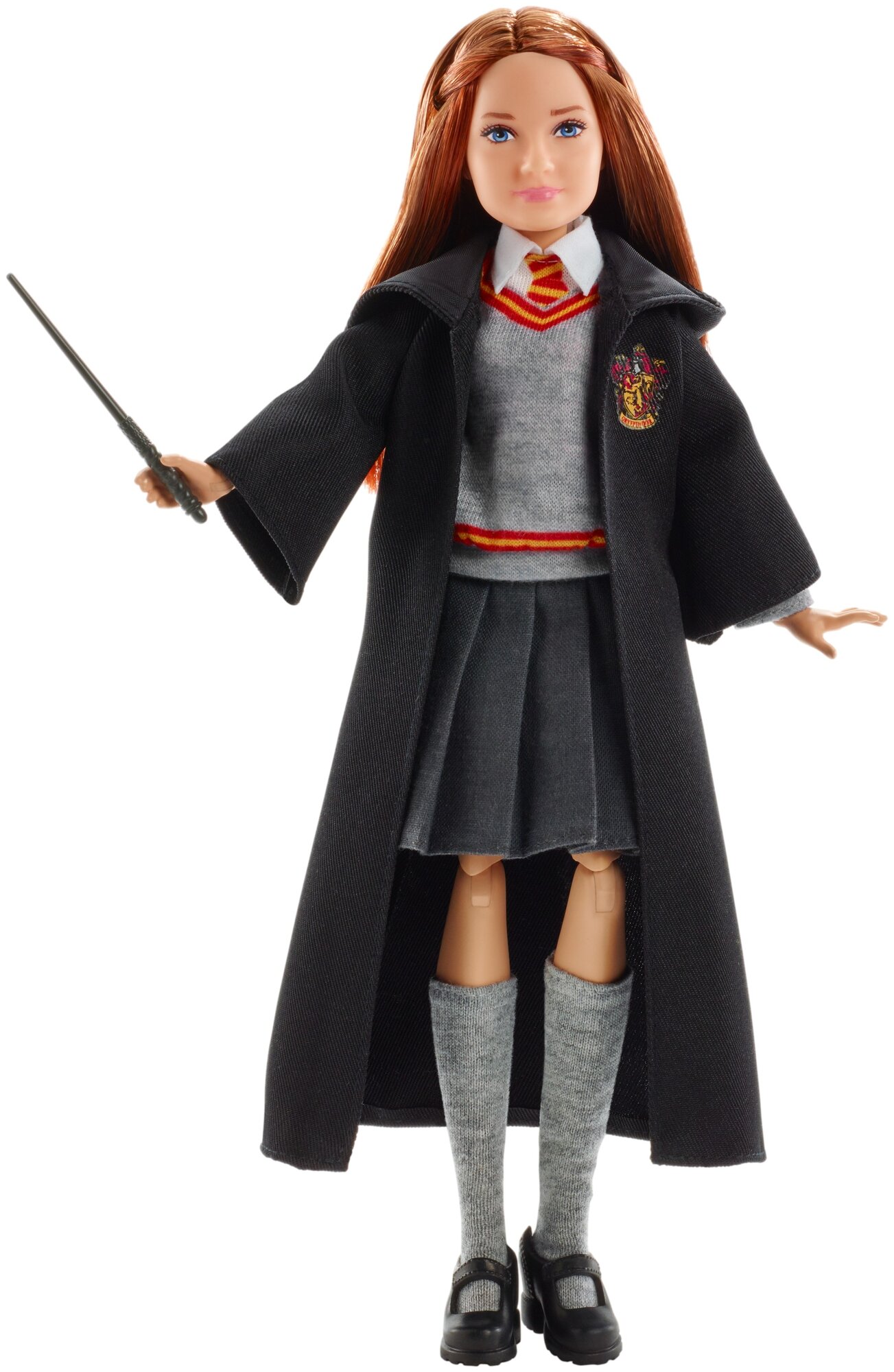 Кукла Mattel Harry Potter Джинни Уизли, 30 см, FYM53 черный/бежевый