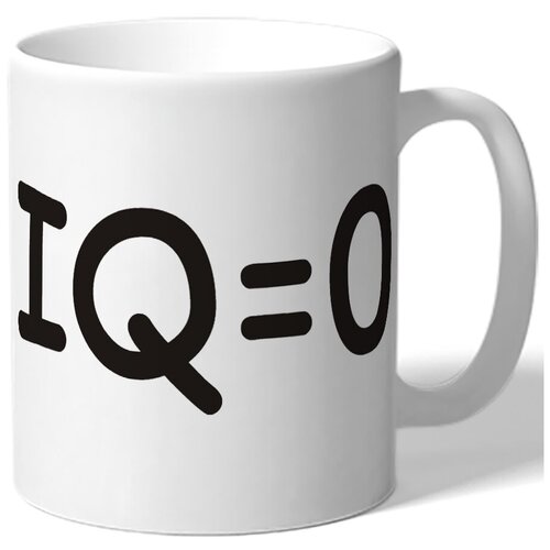 фото Кружка iq это 0 drabs
