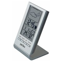 Часы-метеостанция Perfeo "Angle", серебряный PF-S2092