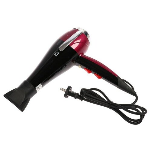 Фен Irit IR-3134 1800 Вт 2 скорости 3 температурных режима концентратор чёрно-красный 1096200₽
