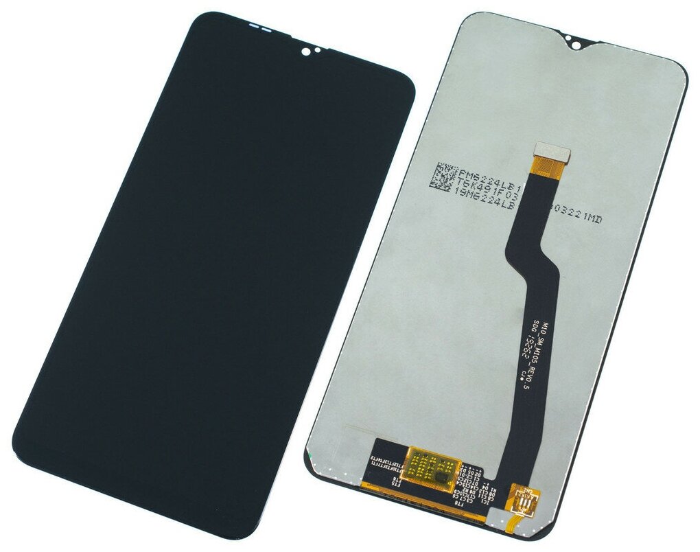Дисплей для Samsung Galaxy A10 SM-A105F/DS, Galaxy M10 SM-M105F / (Экран, тачскрин, модуль в сборе) черный
