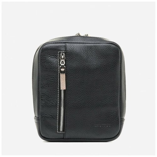 фото Деловая сумка мужская афина 950 - чёрный флотер afina