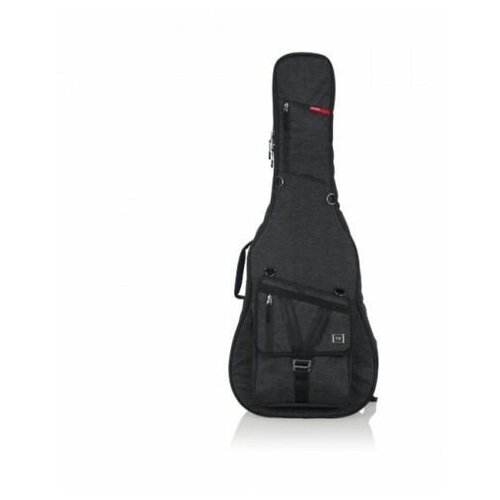 GATOR GT-ACOUSTIC-BLK - усиленный чехол для акустических гитар, цвет черный gator gt acoustic blk усиленный чехол для акустических гитар