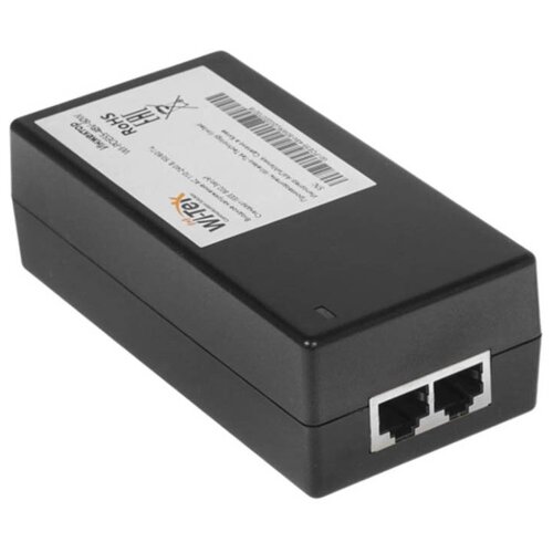 Wi-Tek WI-POE55-48V-60W, Инжектор 1000Base-T 60Вт poe инжектор wi tek wi poe51 48v wi poe51 48v