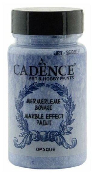 Акриловая краска Cadence Marble Effect Paint Opaque. Blue-27