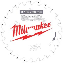 Пильный диск по дереву Milwaukee 4932471931
