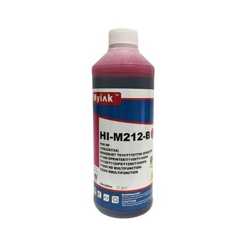 Чернила для HP ( 72) C9372A (1л, magenta) HI-M212-B Gloria MyInk