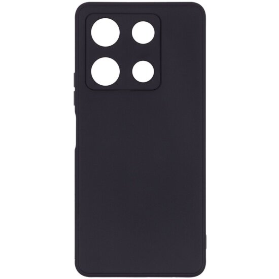Чехол Zibelino для Infinix Note 30 Pro 4G, Soft Matte, с микрофиброй, черный