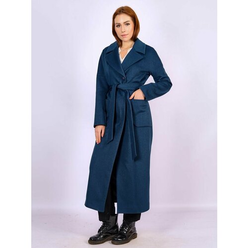 Пальто Louren Wilton, размер 40, бирюзовый