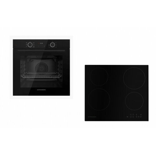 Встраиваемый комплект Kuppersberg духовой шкаф HF 607 B Варочная панель ECO 601 7128000₽