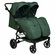 Коляска для двойни Pituso Duocity колеса PU, Pacific green/Зелены...