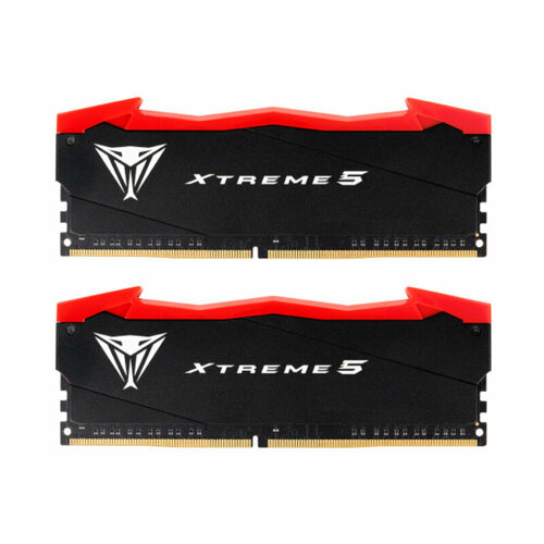 Модуль памяти Patriot Memory Viper Xtreme 5 RTL Gaming DDR5 DIMM 7600MHz PC5-60800 CL36 - 32Gb Kit 2x16Gb PVX532G76C36K 1659400₽