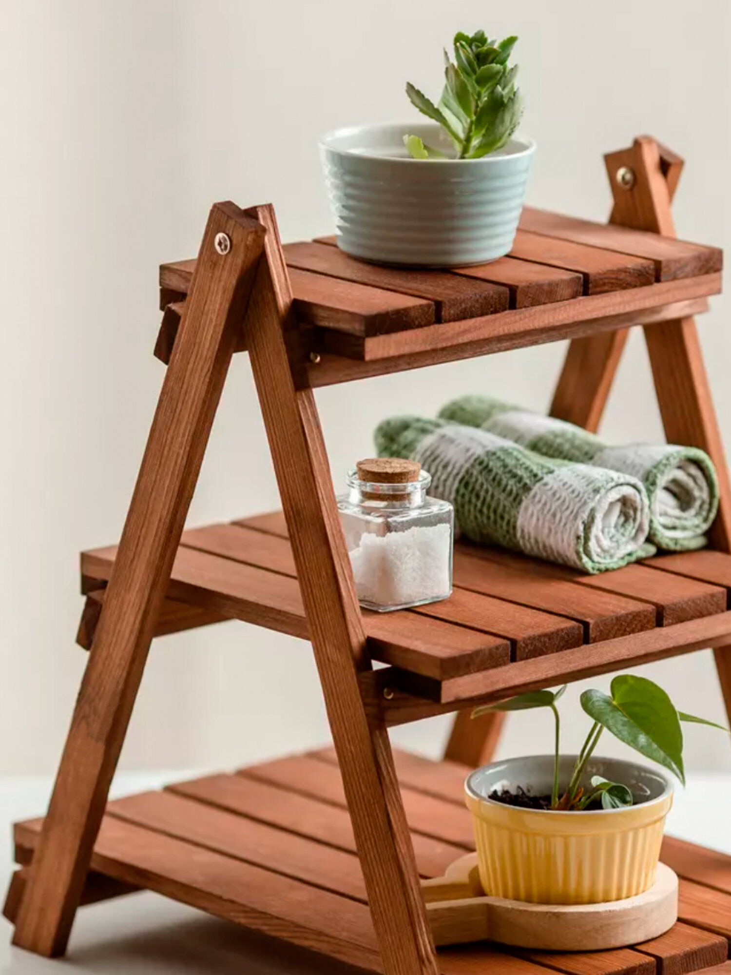 Стеллаж деревянный настольный — фото 1