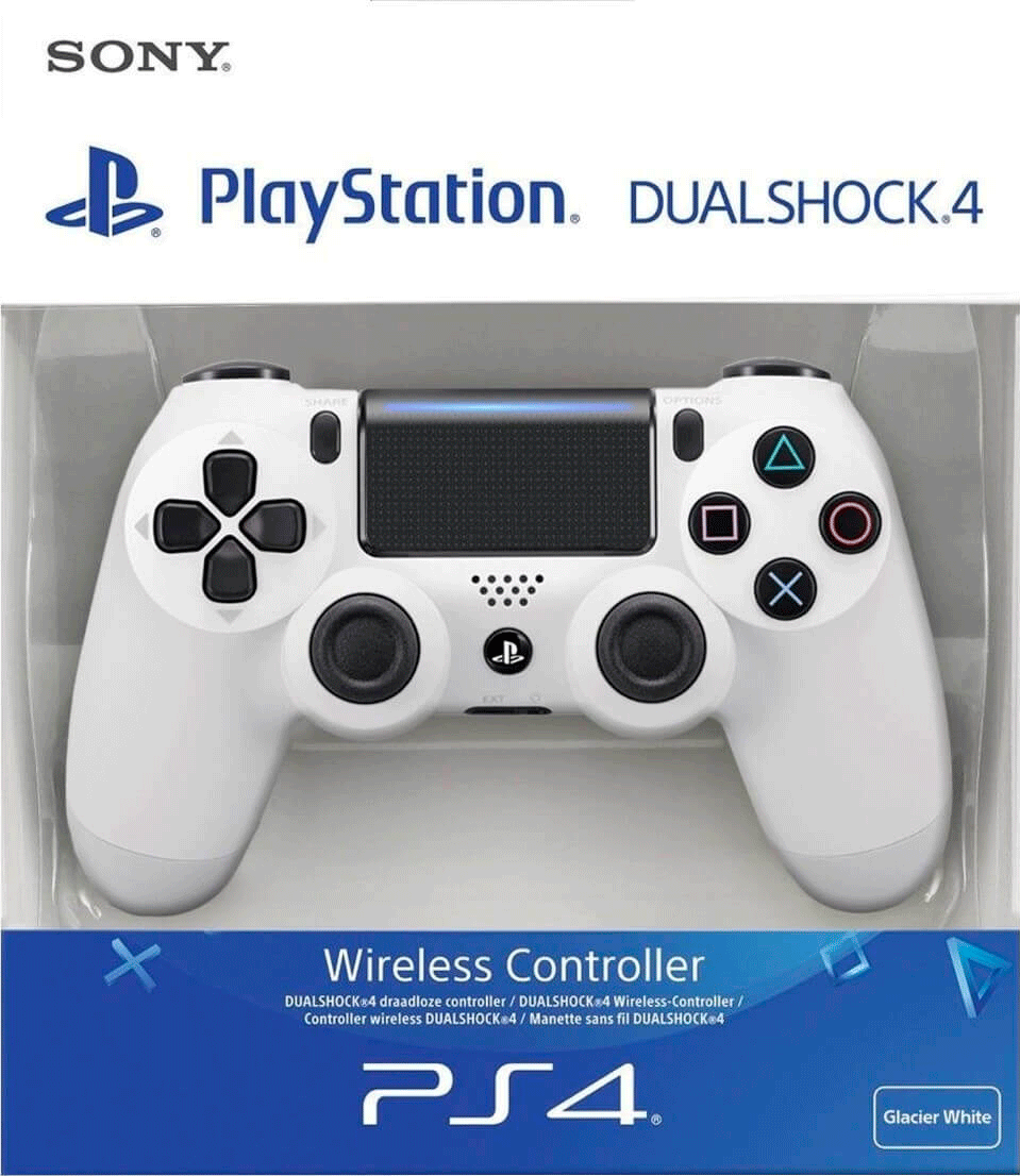 Геймпад Sony DualShock 4 v2 CUH-ZCT2E, Белый ледник, 1 шт. — фото 1