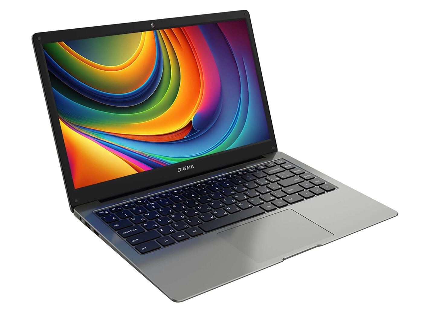 Ноутбук DIGMA EVE C4403 DN14CN-4BXW04 (14", Celeron Dual Core N4000, 4 ГБ/ eMMC 128 ГБ) Серый — фото 1