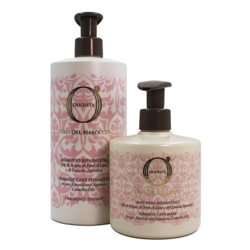 Набор для поврежденных волос Olioseta Oro Del Marocco Barex шампунь 750 мл маска 500 мл 11152₽