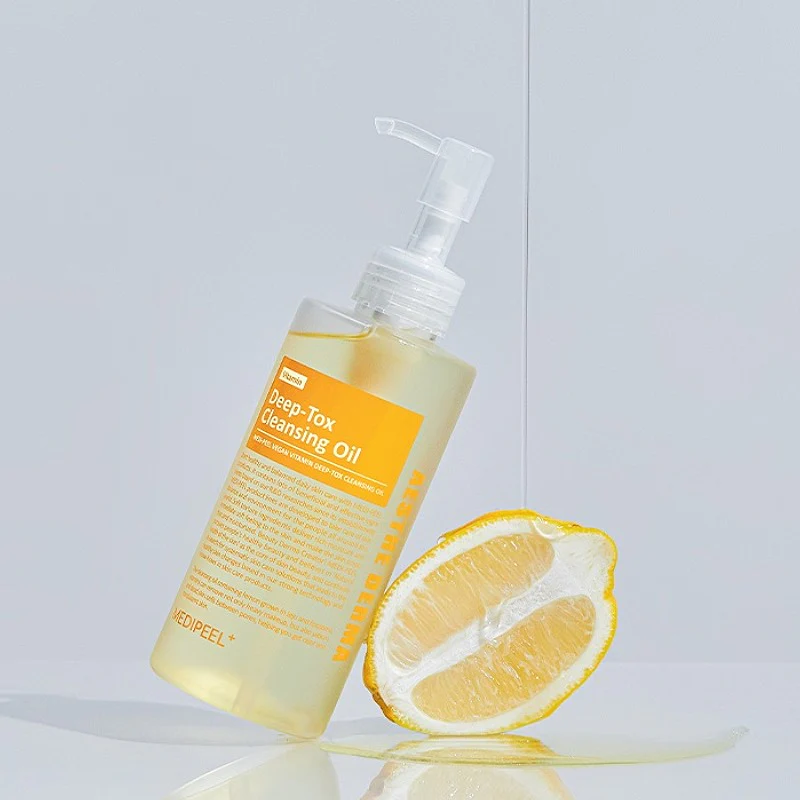Medi-Peel Витаминное гидрофильное масло с липосомами Vitamin Deep-Tox Cleansing Oil 200ml — фото 1