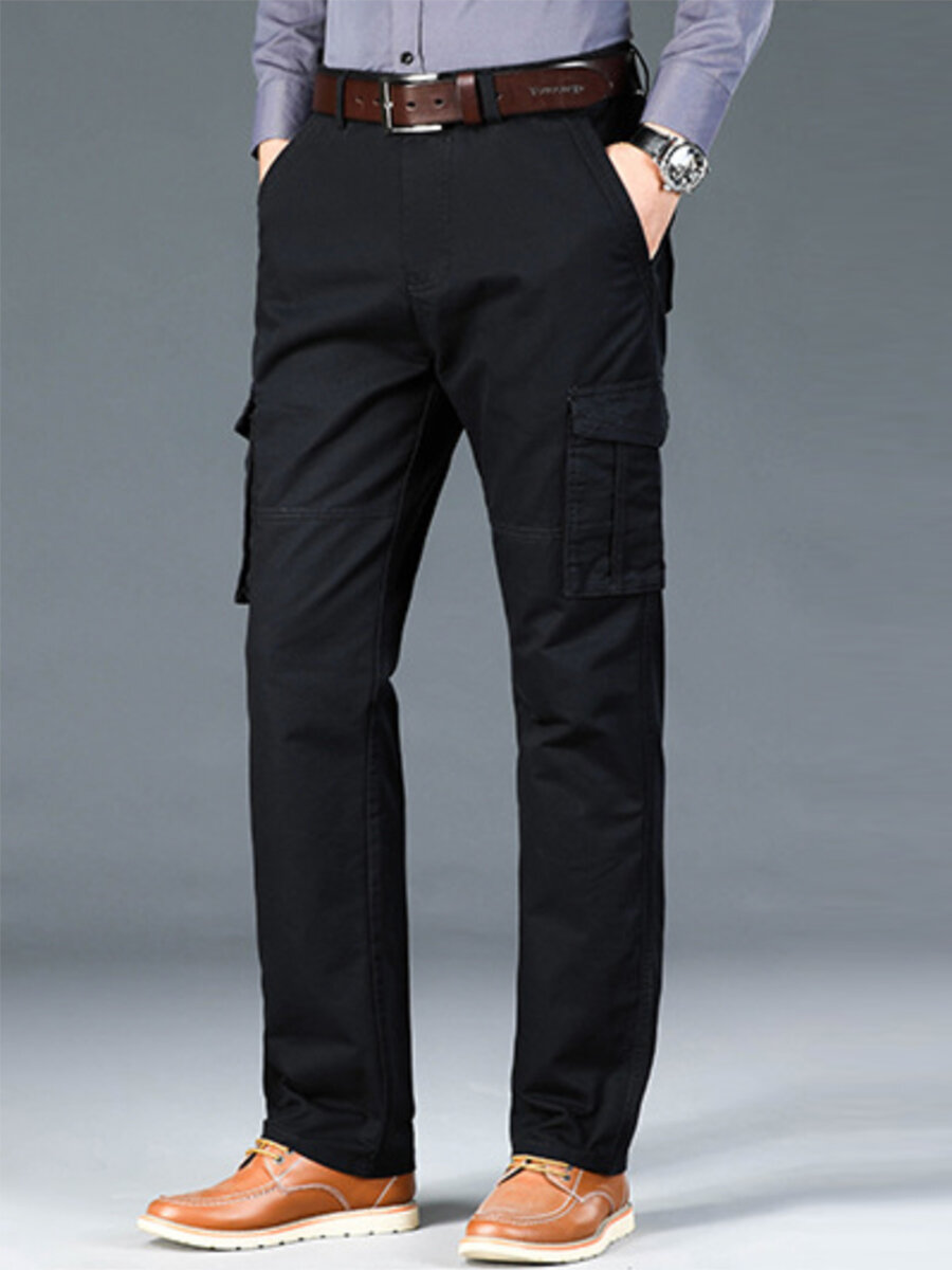 Брюки карго Modniki Карго, размер 3XL-56, черный — фото 1