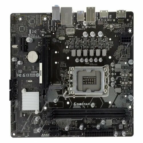 Материнская плата Biostar H610MS LGA 1700 Intel H610 mATX Ret 9348₽