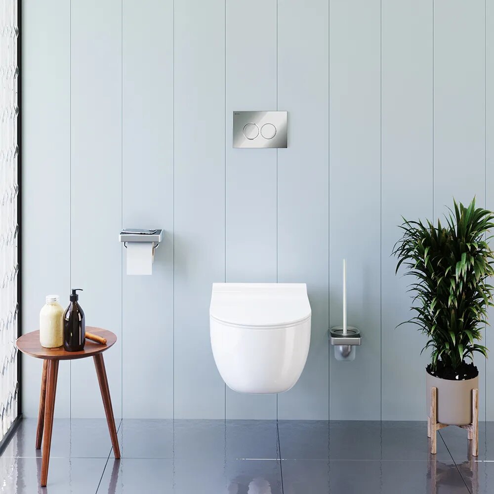 Унитаз Damixa Scandinavian Pure DX36C1701SC подвесной безободковый с сиденьем микролифт