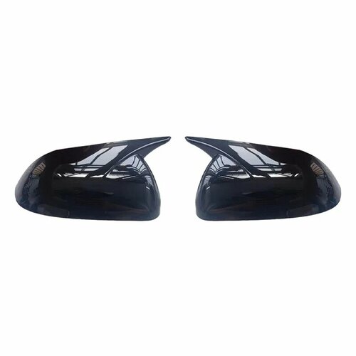 Для KIA K2 KX CROSS 2017-2020 RIO 4 2017-2023 Автомобильное боковое зеркало заднего вида крышка звукового крыла наклейка на внешнюю дверь карбон Gloss Black 1568₽