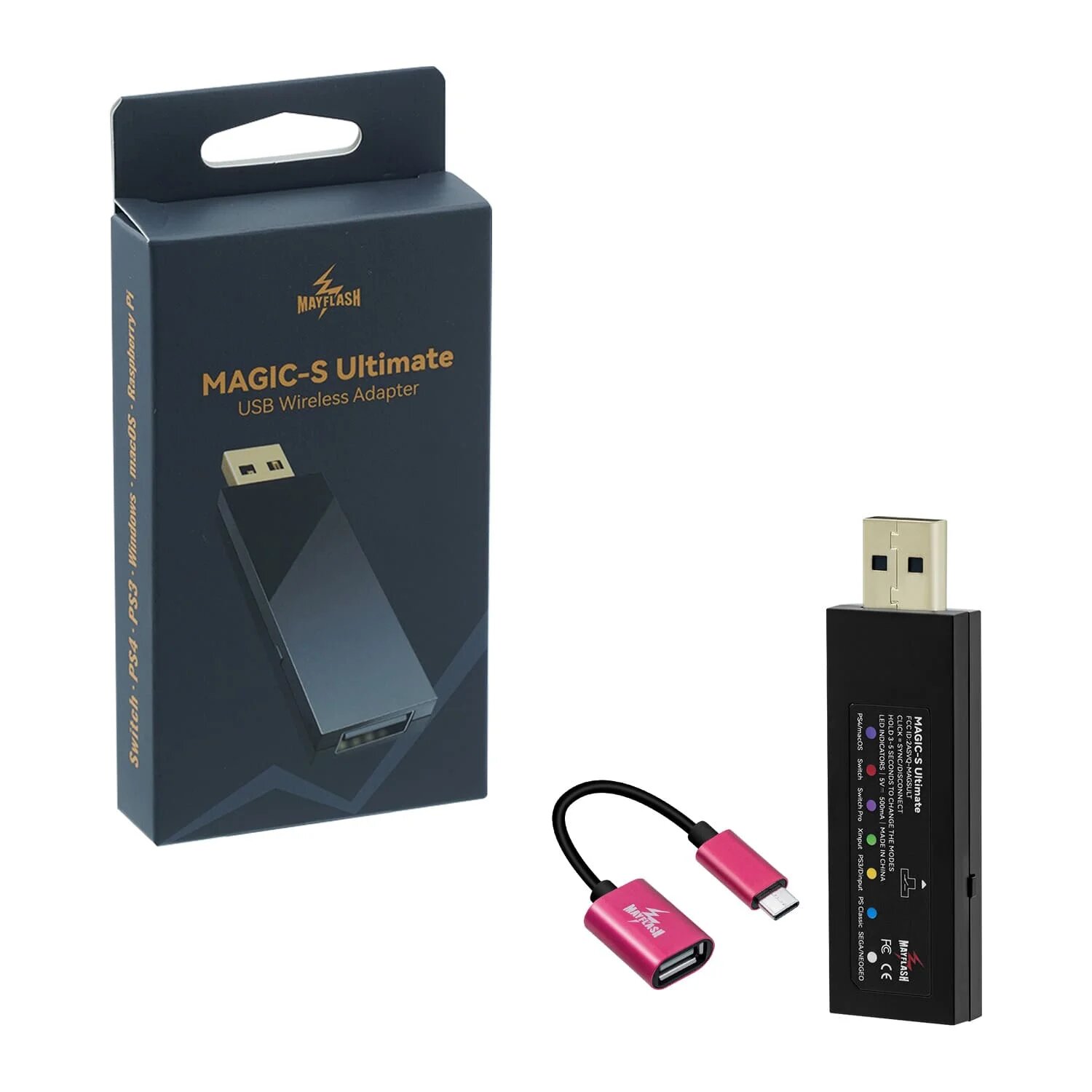 GAM3GEAR G 3 MayFlash Magic-S Bluetooth-адаптер для геймпадов
