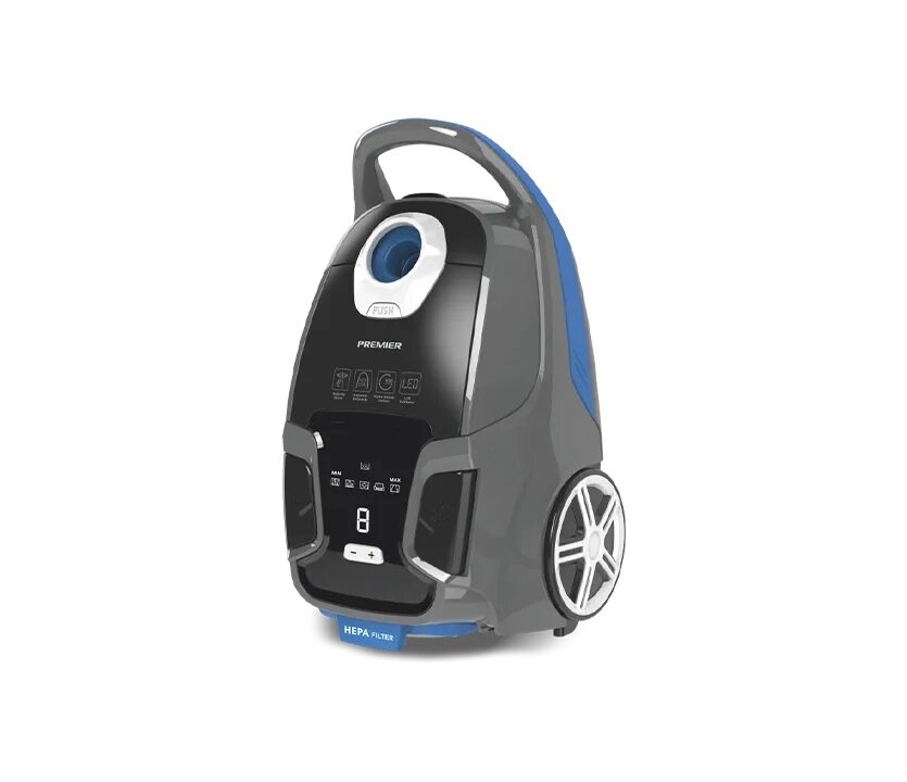 Пылесос Premier PRMVC-MD350-SB, 1200 Вт, сухая уборка, без мешка