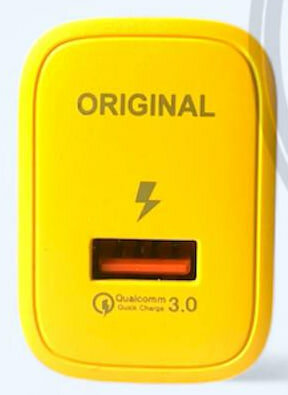 ORIGINAL Адаптер LD 178 USB 30W QC — быстрая и надёжная зарядная головка для телефона с поддержкой Quick Charge. — фото 1