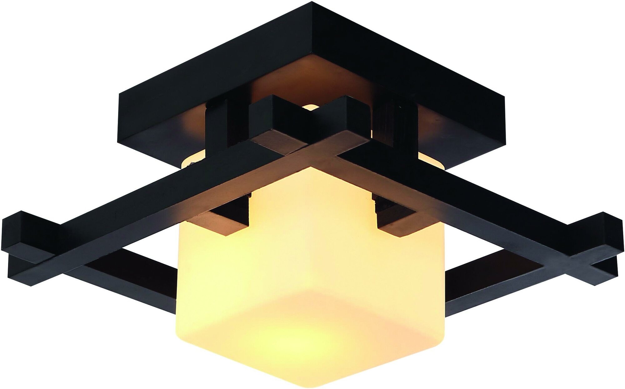 Светильник потолочный Arte Lamp A8252PL-1CK, E27, кол-во ламп:1шт, Черный