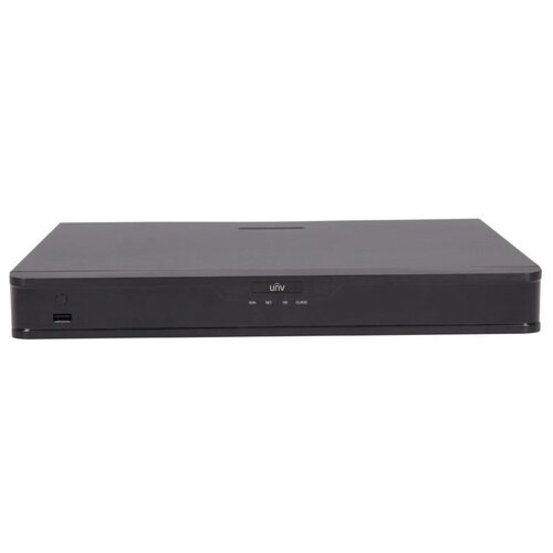 Uniview Nvr302-08s2-p8-ru Видеорегистратор IP 8-ми канальный 4K с 8 PoE портами; Входящий поток на з .