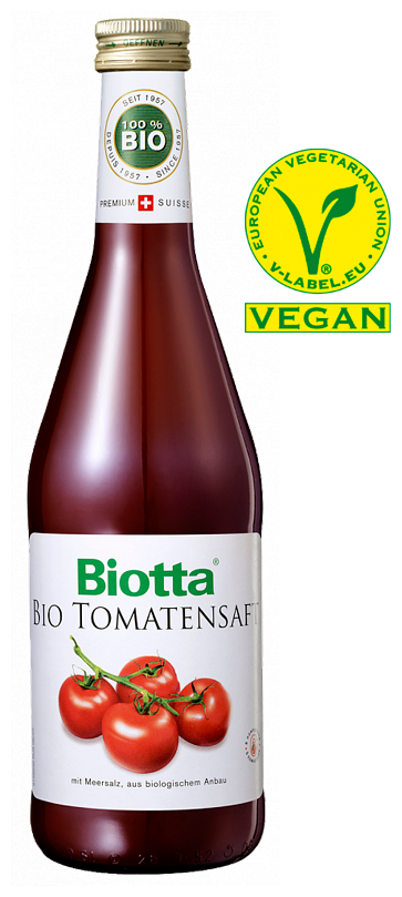 Сок Biotta Tomate, BIO (БИО) томатный с морской солью, Швейцария, 500 мл, стекло - фотография № 7